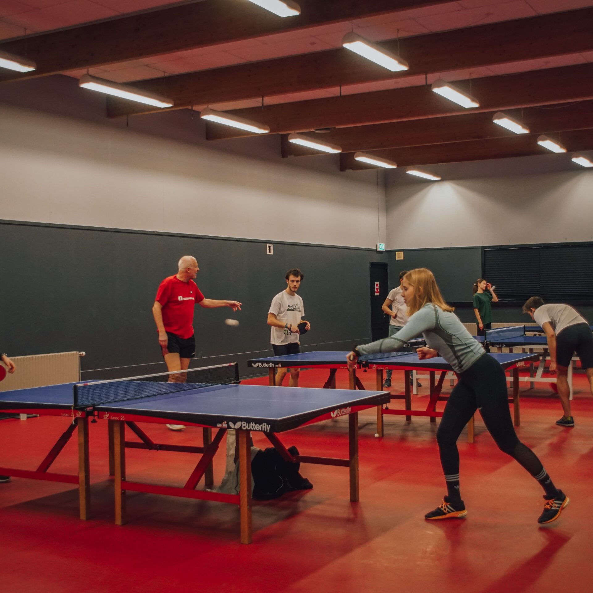 Table tennis event